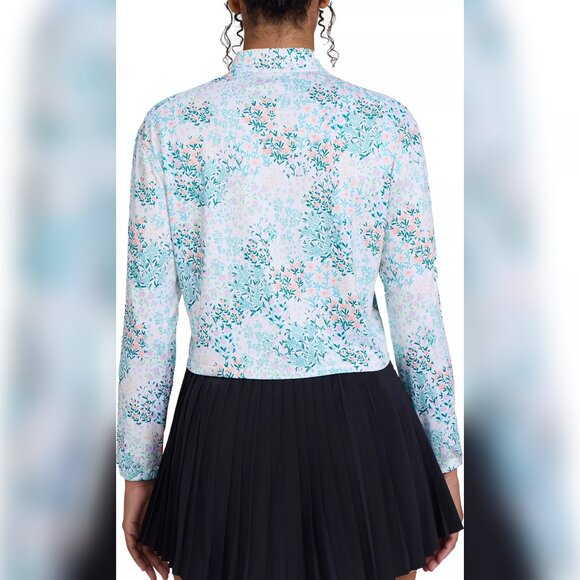 NWT Bad Birdie Womens L1/4 Zip Long Sleeve Golf Pickleball Tennis Pullover Shirt - Picture 2 of 6